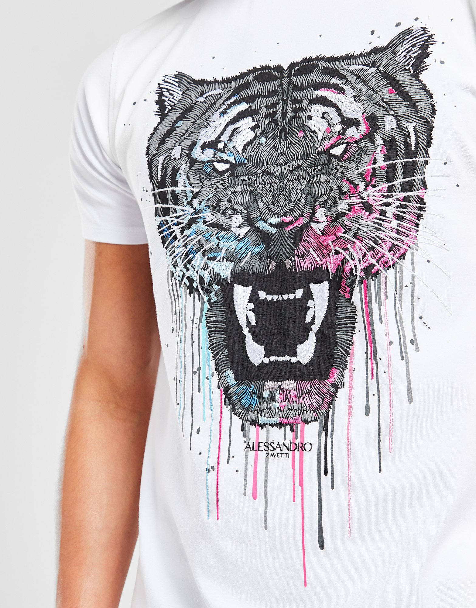 Alessandro Zavetti T-shirt Growler Imprimé Homme