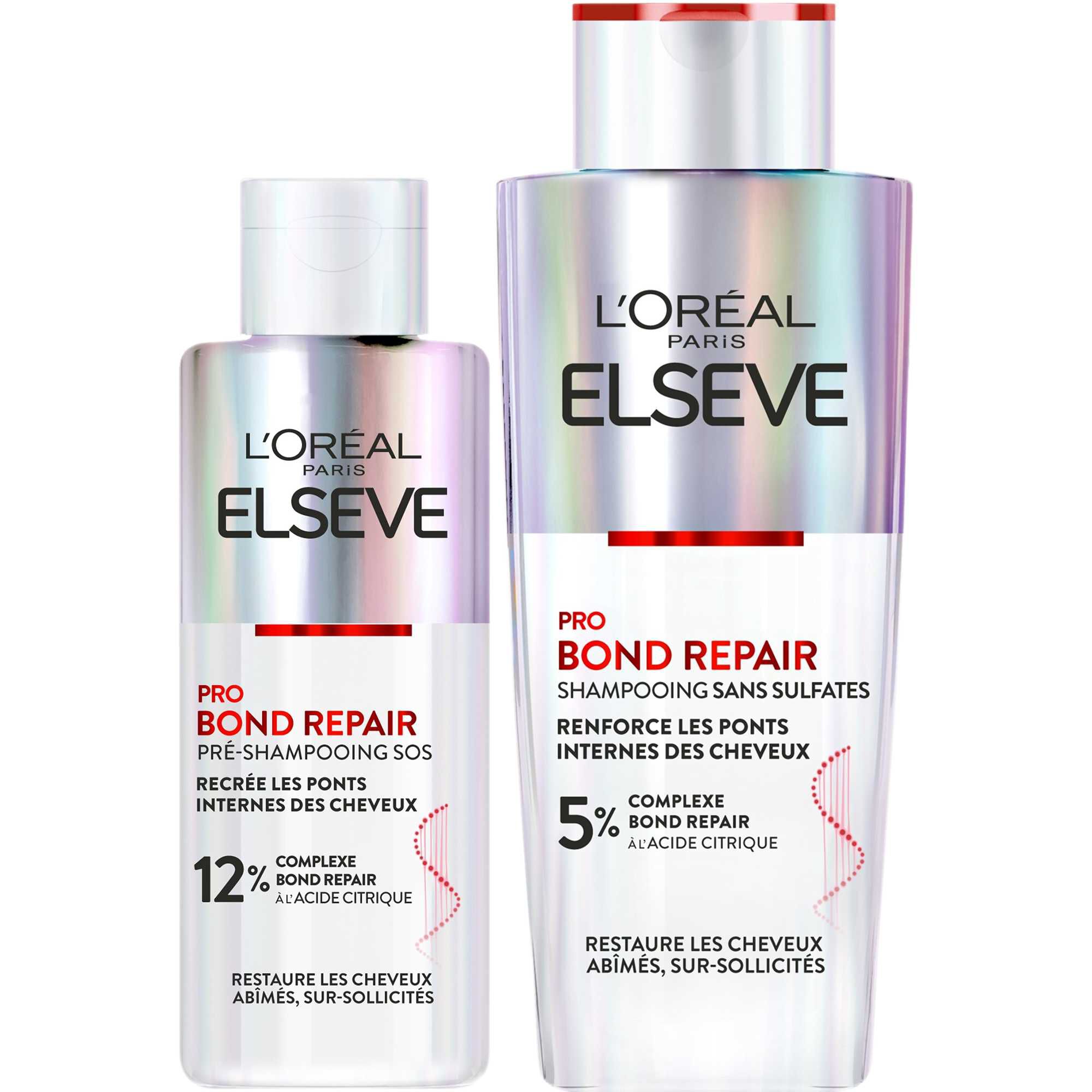 Duo Shampoing et Démêlant Pro Bond Repair - Cheveux Abîmés