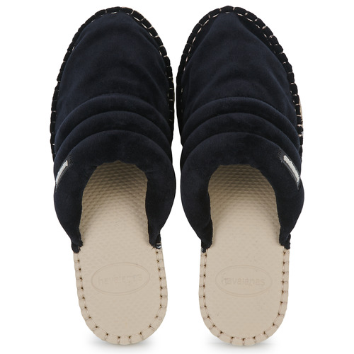 Havaianas - MULE GOMOS FUR - Noir
