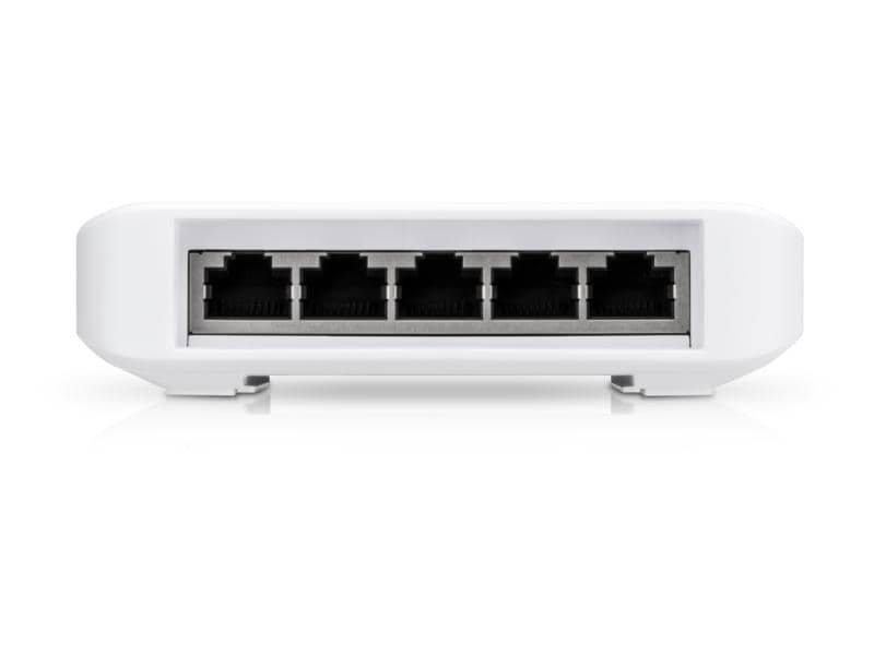 Ubiquiti PoE Switch Unifi USW-FLEX 5 Port UniFi Indoor/Outdoor 5-Port PoE Gigabit Switch mit 802.3bt PWR Input