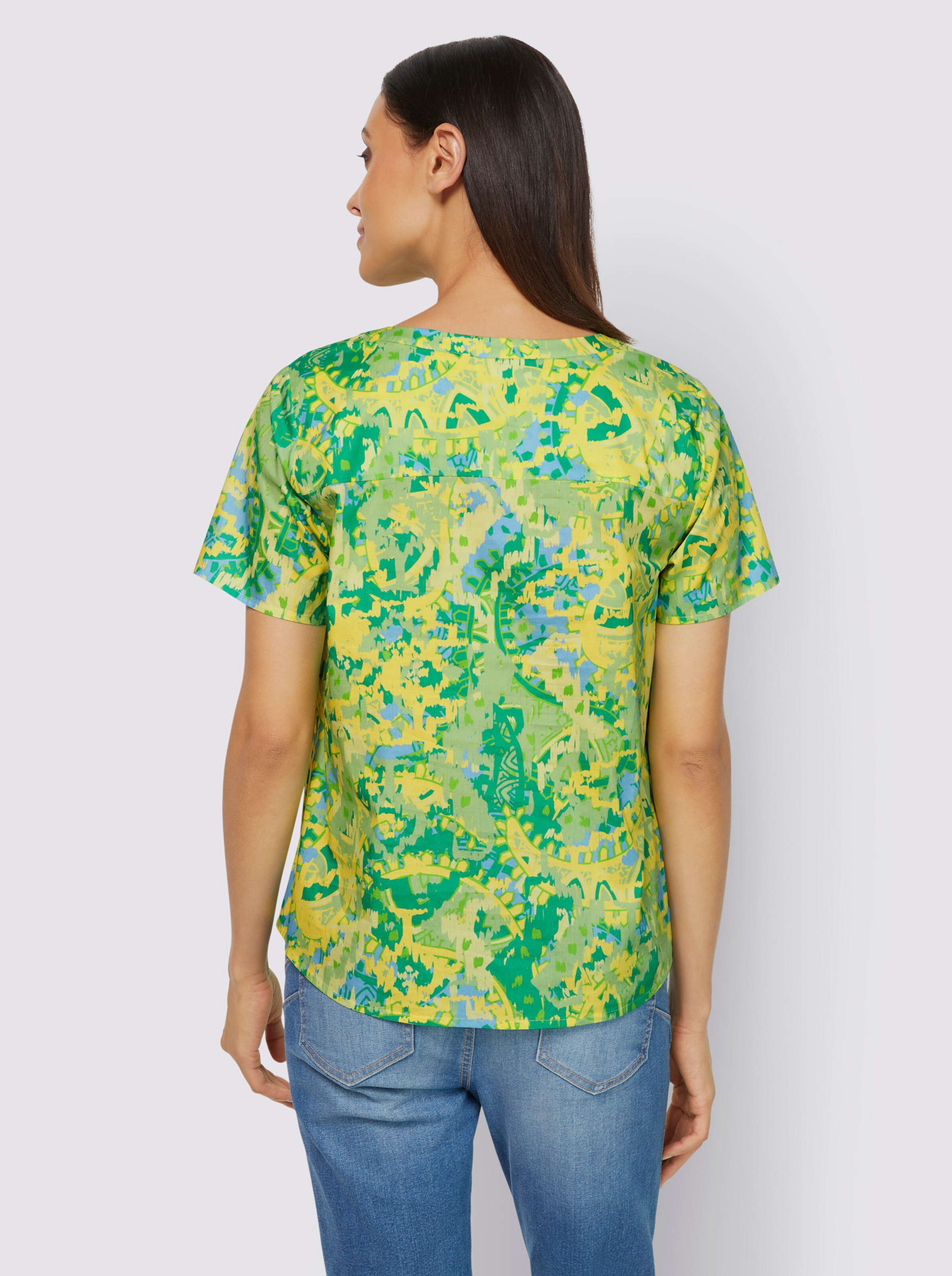 Druckbluse