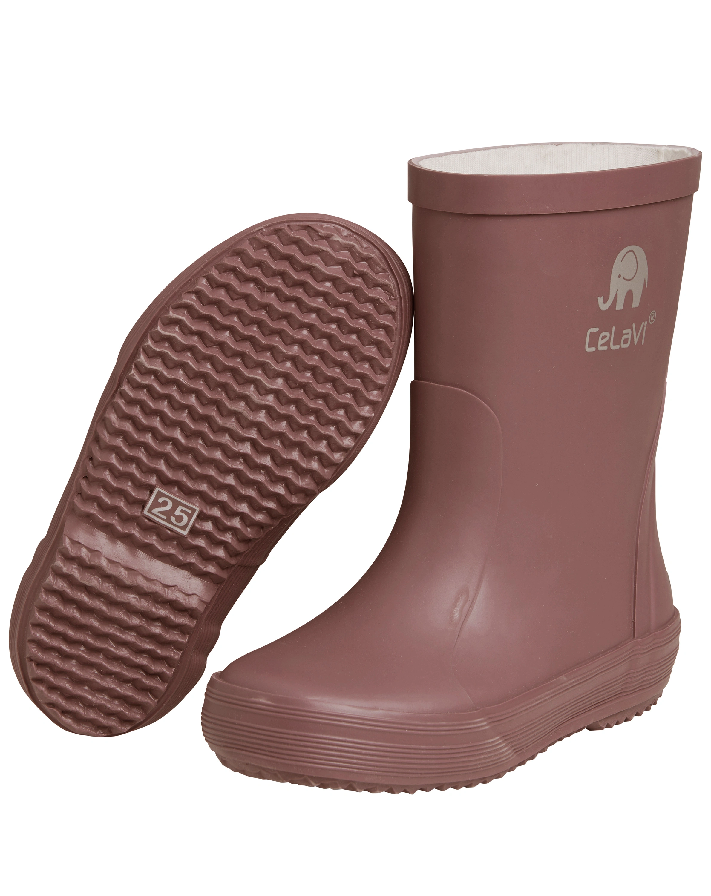 Gummistiefel BASIC in rose brown