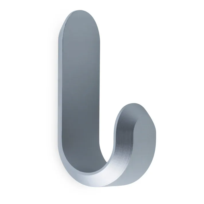 Normann Copenhagen Patère Curve mini - Set de 2 | Argenté