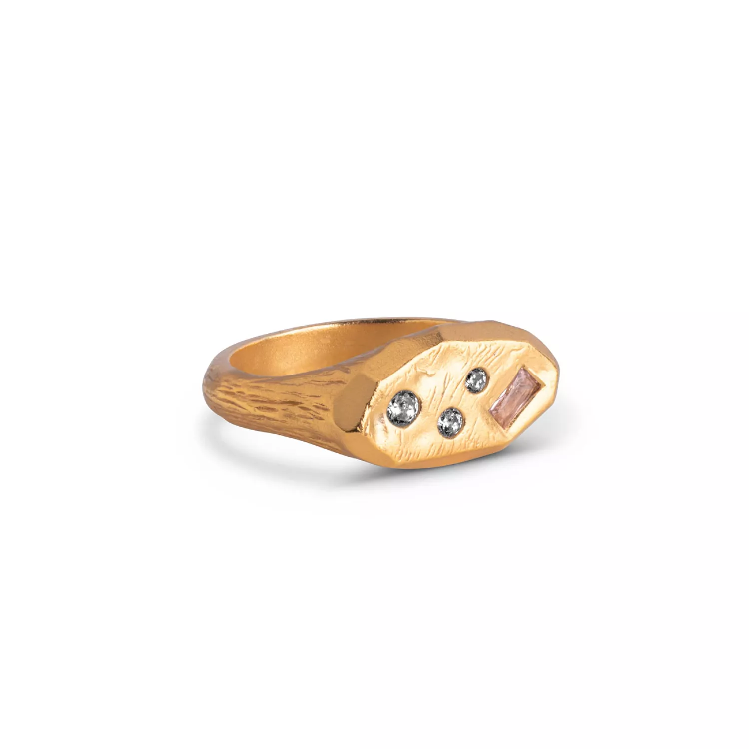 Enamel Aia Ring 18 kt. Forgyldt Sølv R66GM