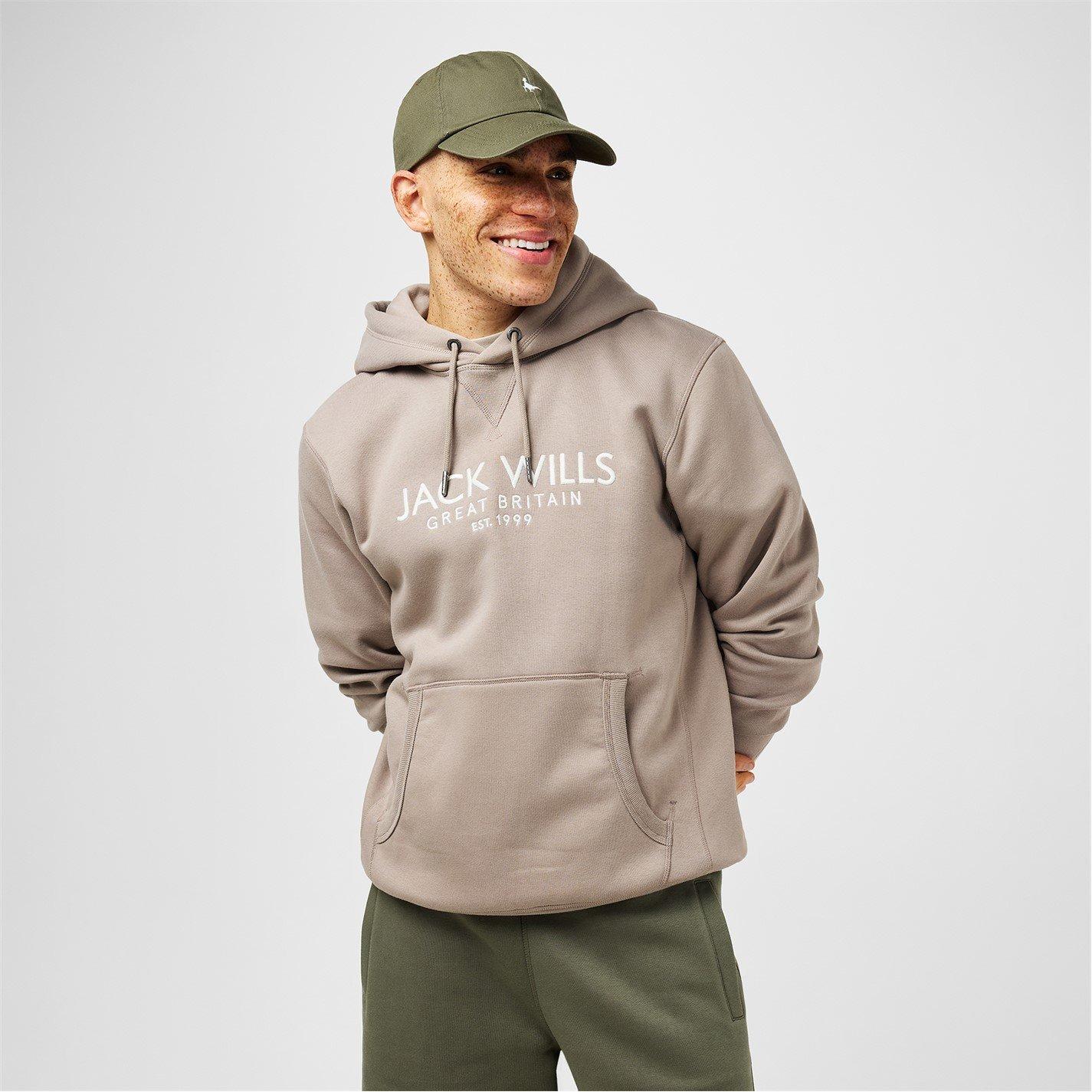 Jack Wills JW Batsford Logo Hoodie
