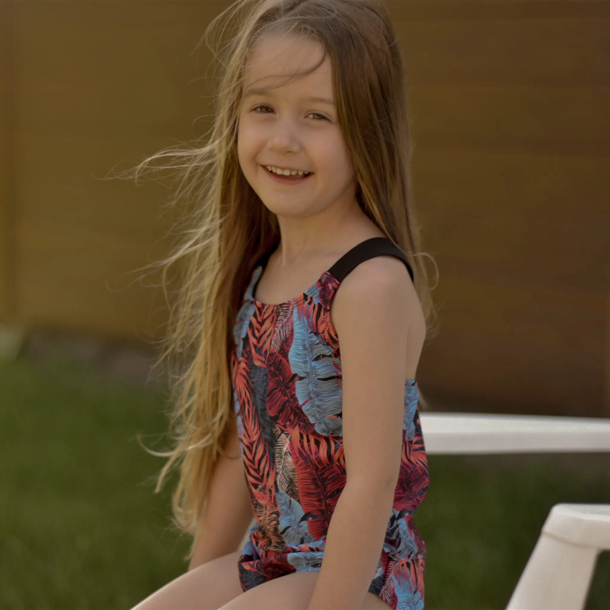 Look Maillot UV AOP Tropical 2-14ans