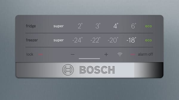 Bosch Serie 4 kølefryseskab KGN397LEQ (inox)
