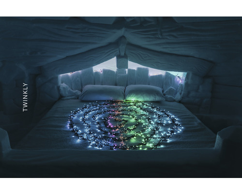 Twinkly LED Cluster Lichtsnoer Generatie II 400 LED's Veelkleurige Lichtkleur incl. App Bediening