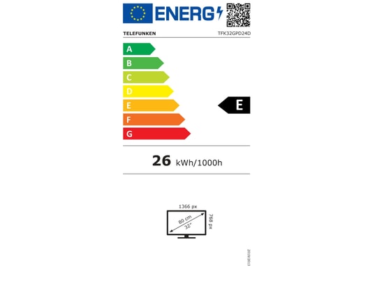 TELEFUNKEN - TV LED 80 cm TFK32GPD24D