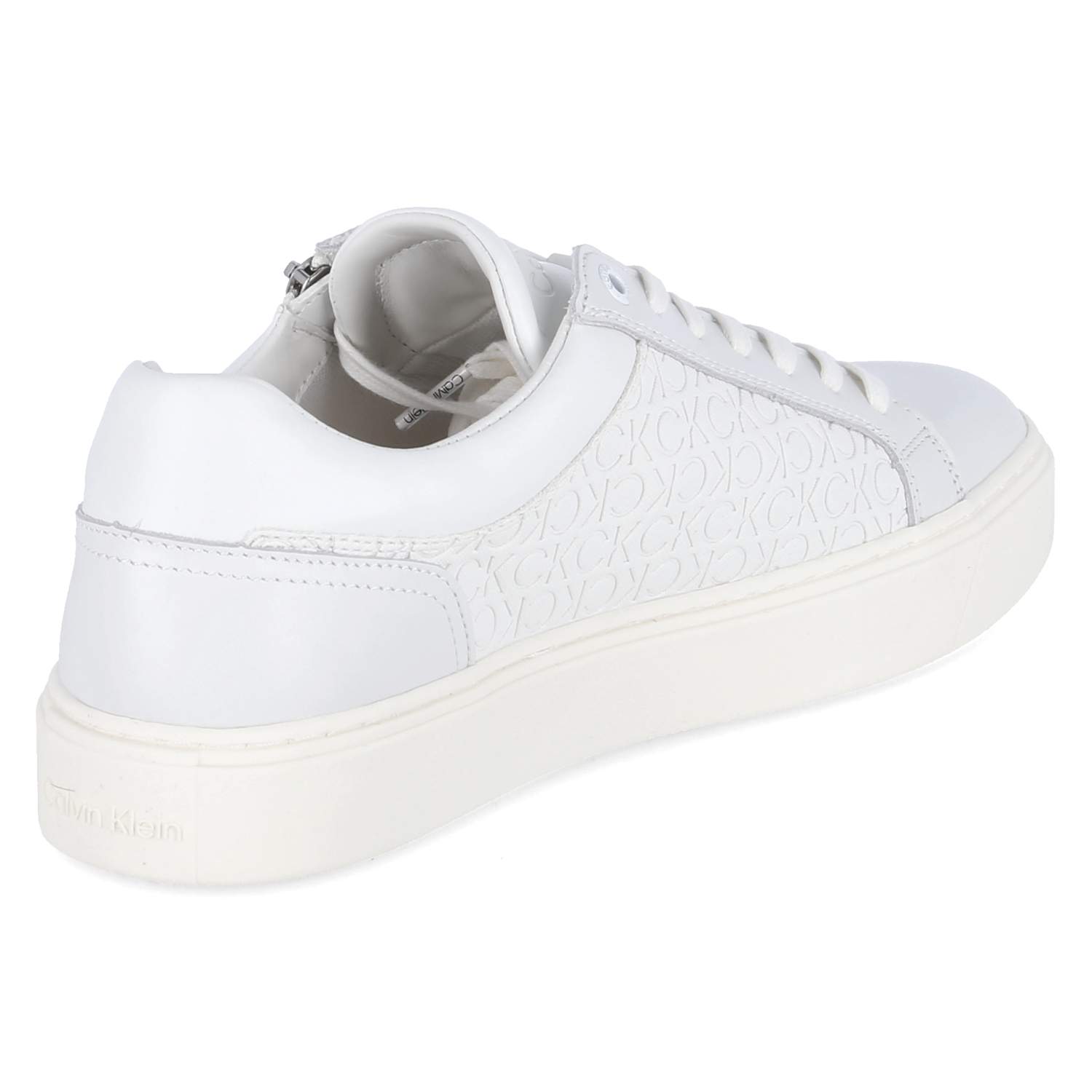 Calvin Klein Low Sneaker - triple white