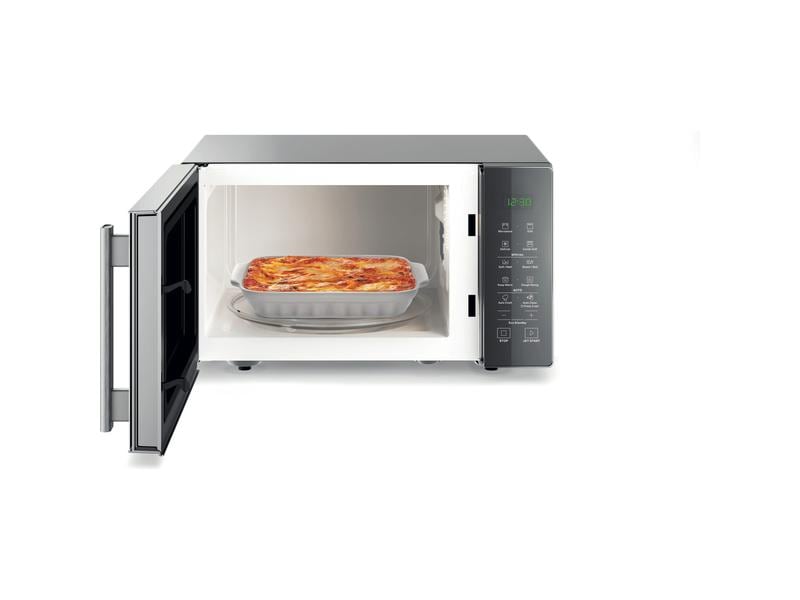 Bauknecht Mikrowelle mit Grill MW 254 SM Schwarz Freistehender Mikrowellenherd mit Grillfunktion