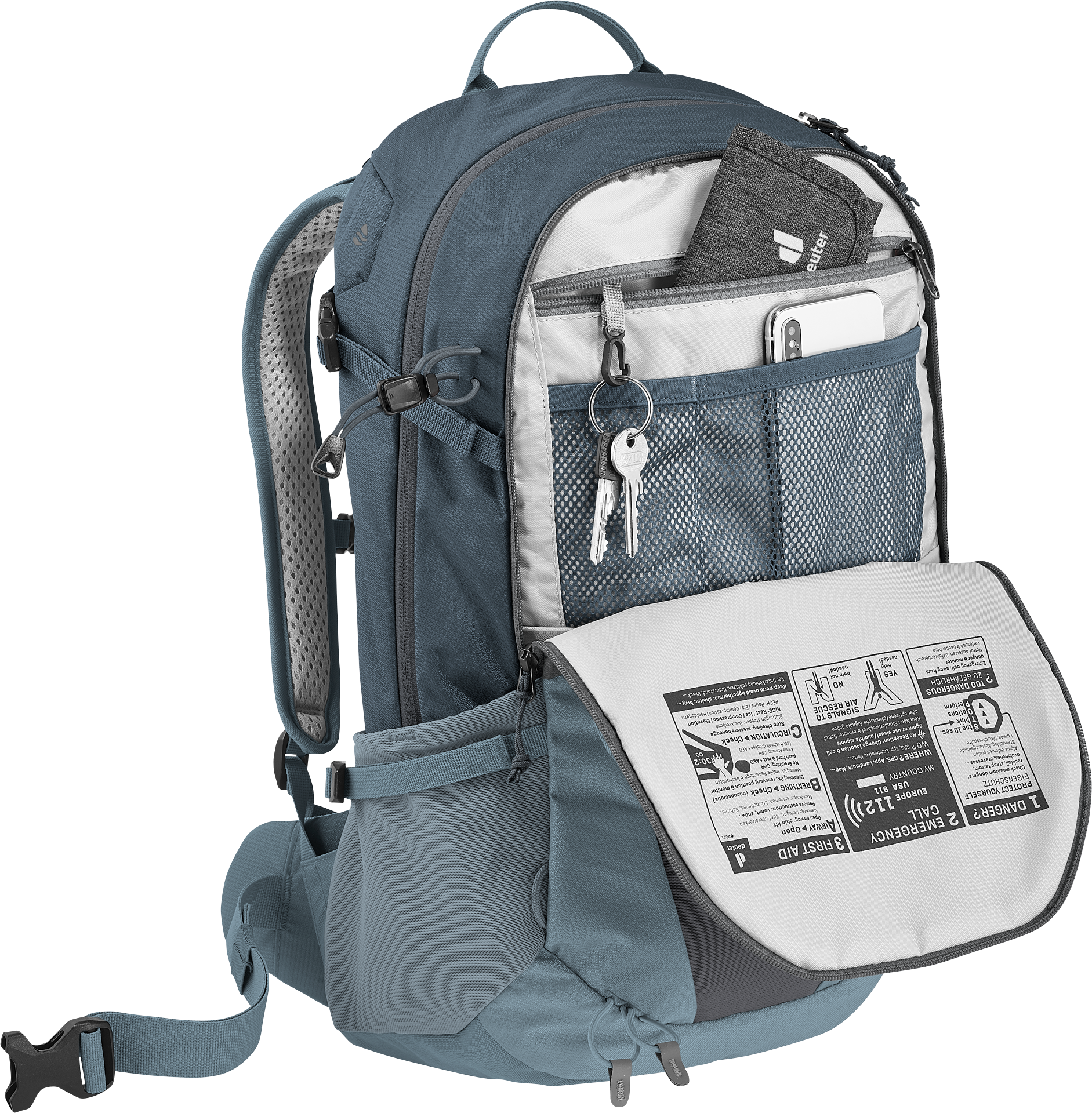 deuter Wanderrucksack »FUTURA 21 SL« für sportliche Tageswanderungen, mit elastischer Fronttasche
