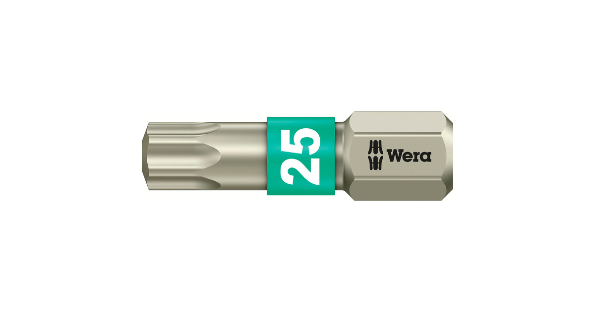 WeraBicycle Set 5, 7‑delig bitset  (Zwart/groen)