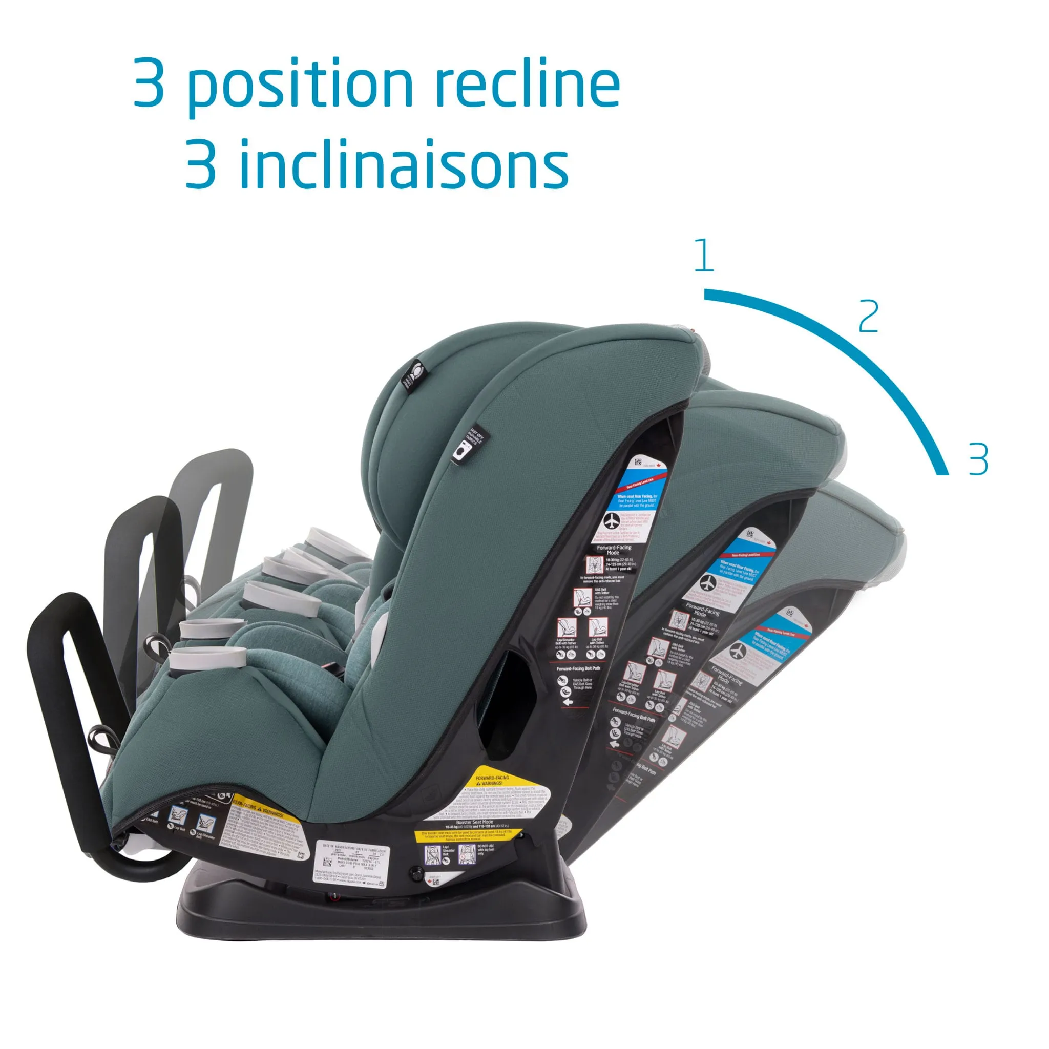 Maxi-cosi Siège d'Auto Pria All-in-one 4-100lb - Essential Vert