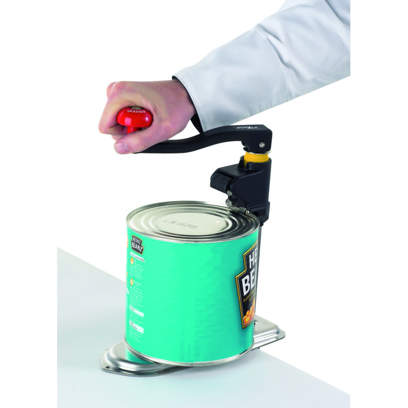 Ouvre-boîtes professionnel Bonzer EZ 20 métal noir 63 cm