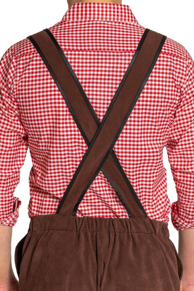 Lederhose Donkerbruin Heren Johann