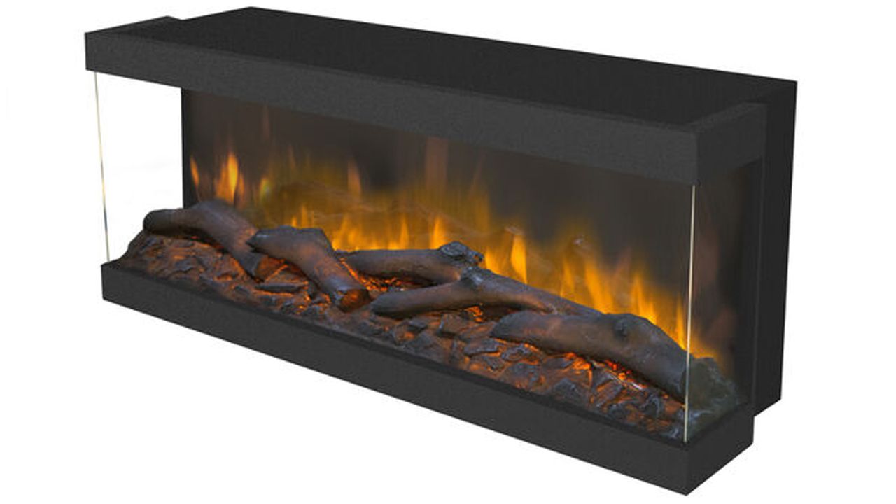 Elektrische Inzethaard 120 3D LED Levico B125 x D24.5 x H40.5 cm