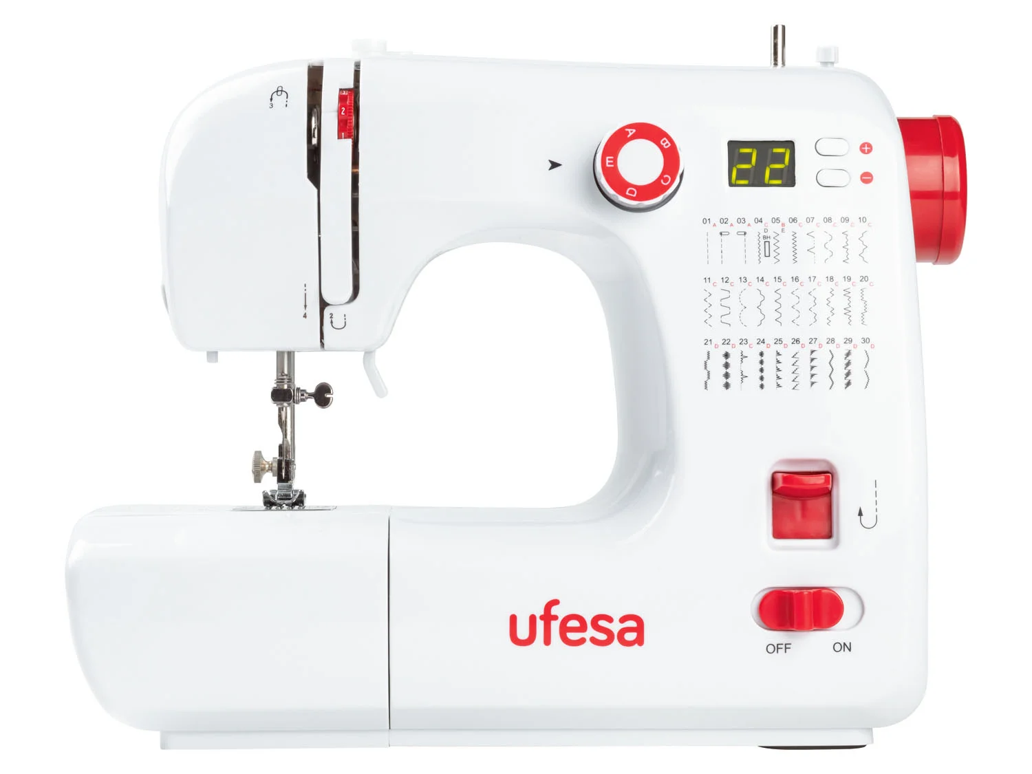 Ufesa N&auml;hmaschine &raquo;SW3003 Performance&laquo;, mit LCD-Display