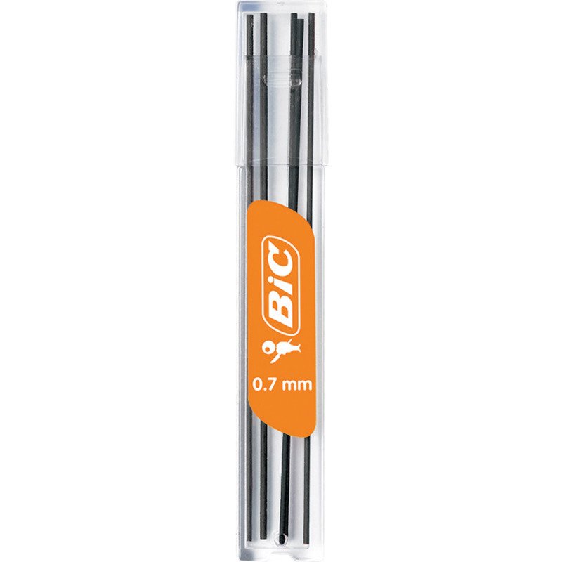 Mine haute résistance HB 0,7 mm Bic - Etui de 6