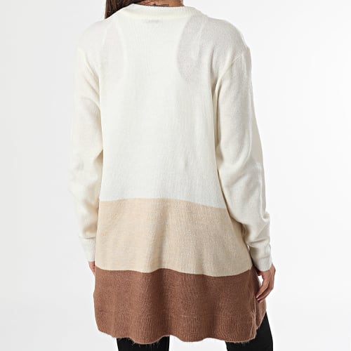 Cardigan Femme Rachel 3 Beige Marron