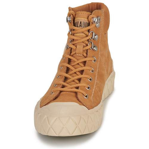 Palladium - PALLA ACE LO CUFF LTH - Marron