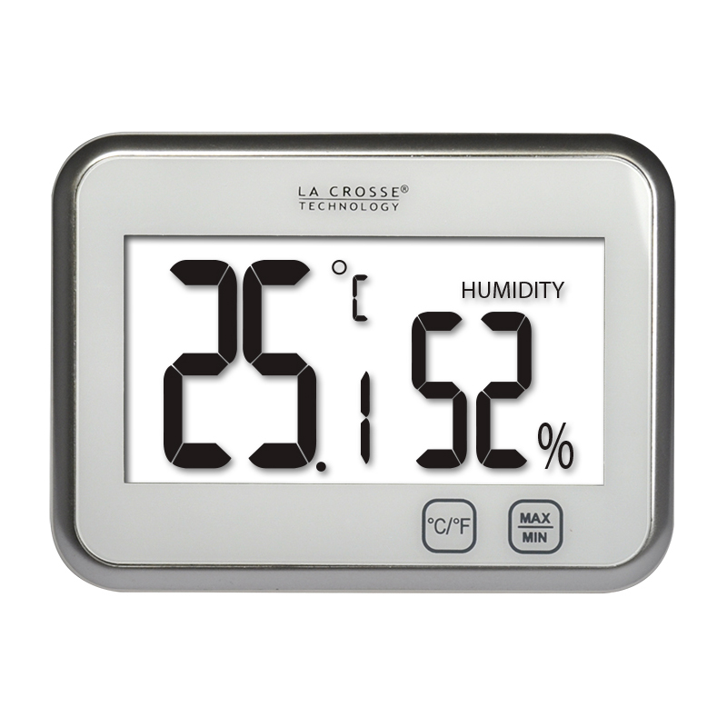 Station thermo/hygro blanche