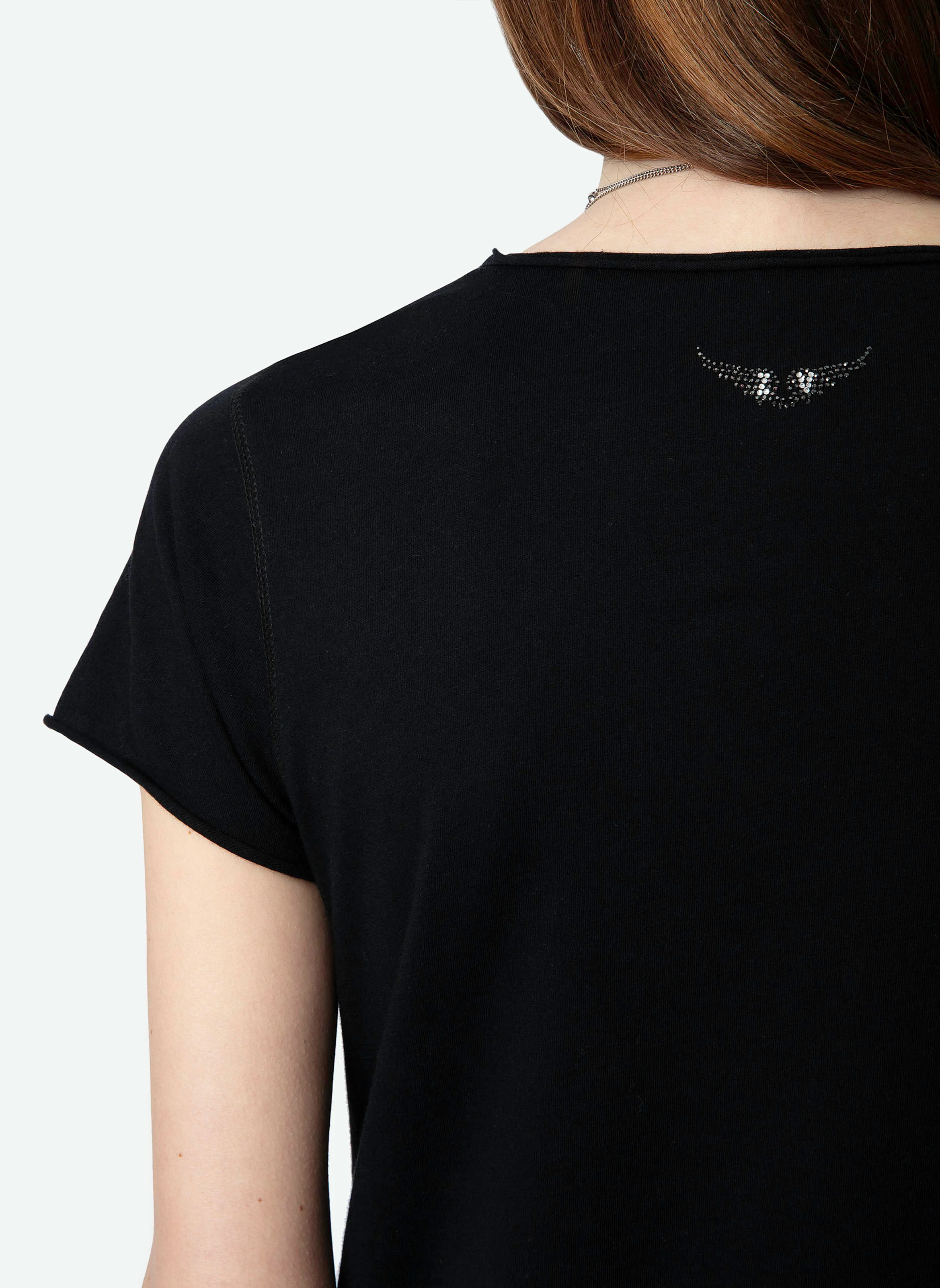 TUNI - Tee-shirt tunisien en coton bio| Noir