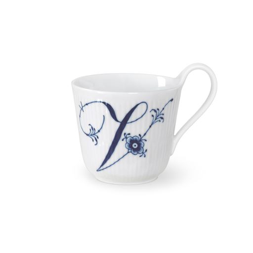 Royal Copenhagen Alfabet Højhankskop, V, 33 cl