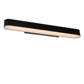Lucide badkamer wandlamp Madelon IP44 zwart
