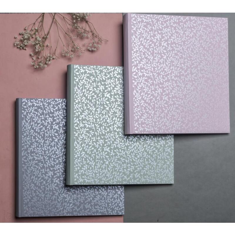 Album photo livre 60 pages blanches AutentiK - Vert sauge