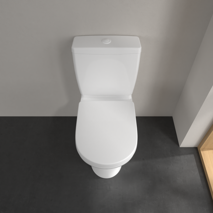 Villeroy & Boch O.novo duoblok toilet wit glans