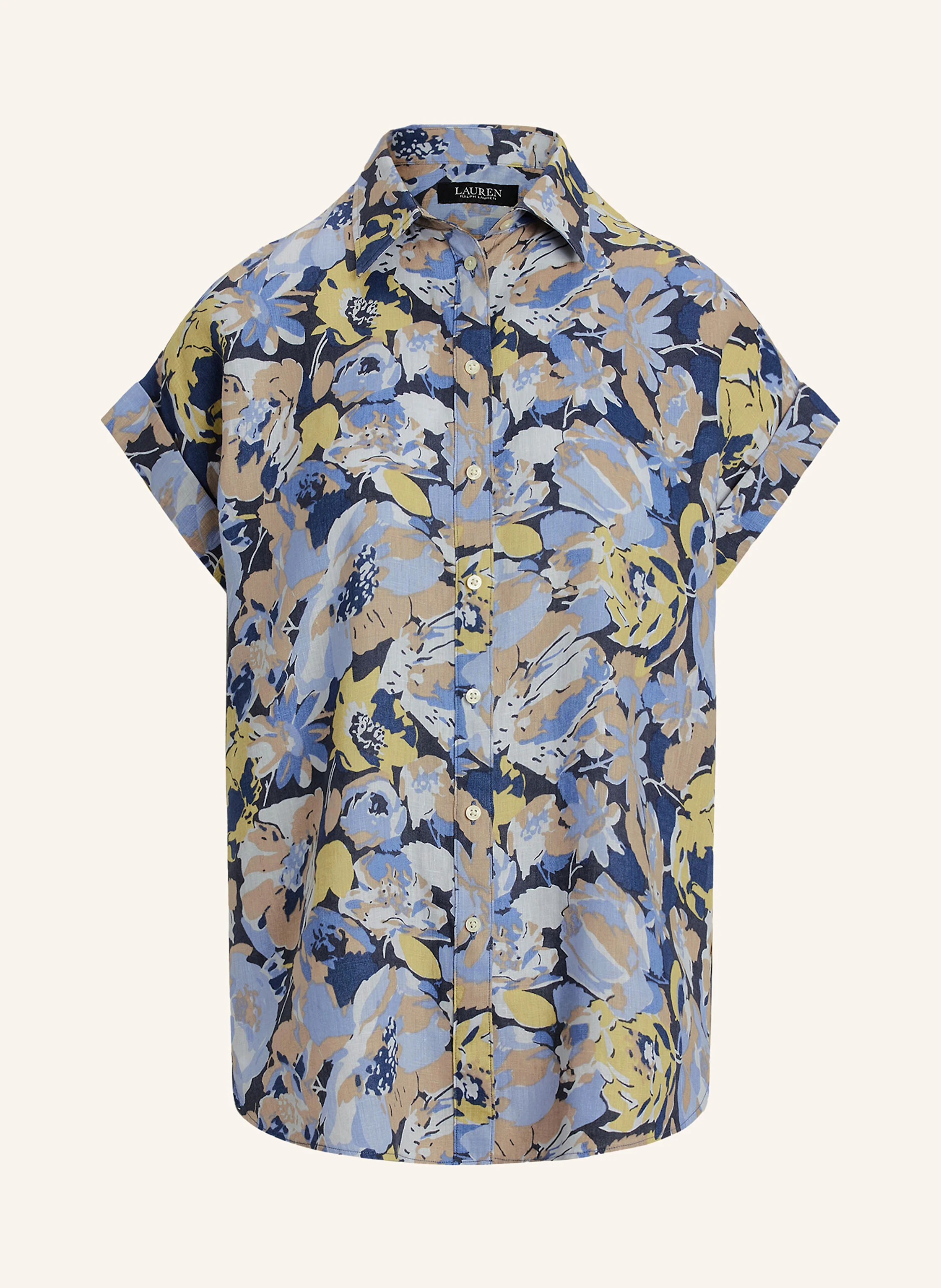 LAUREN RALPH LAUREN Hemdbluse aus Leinen