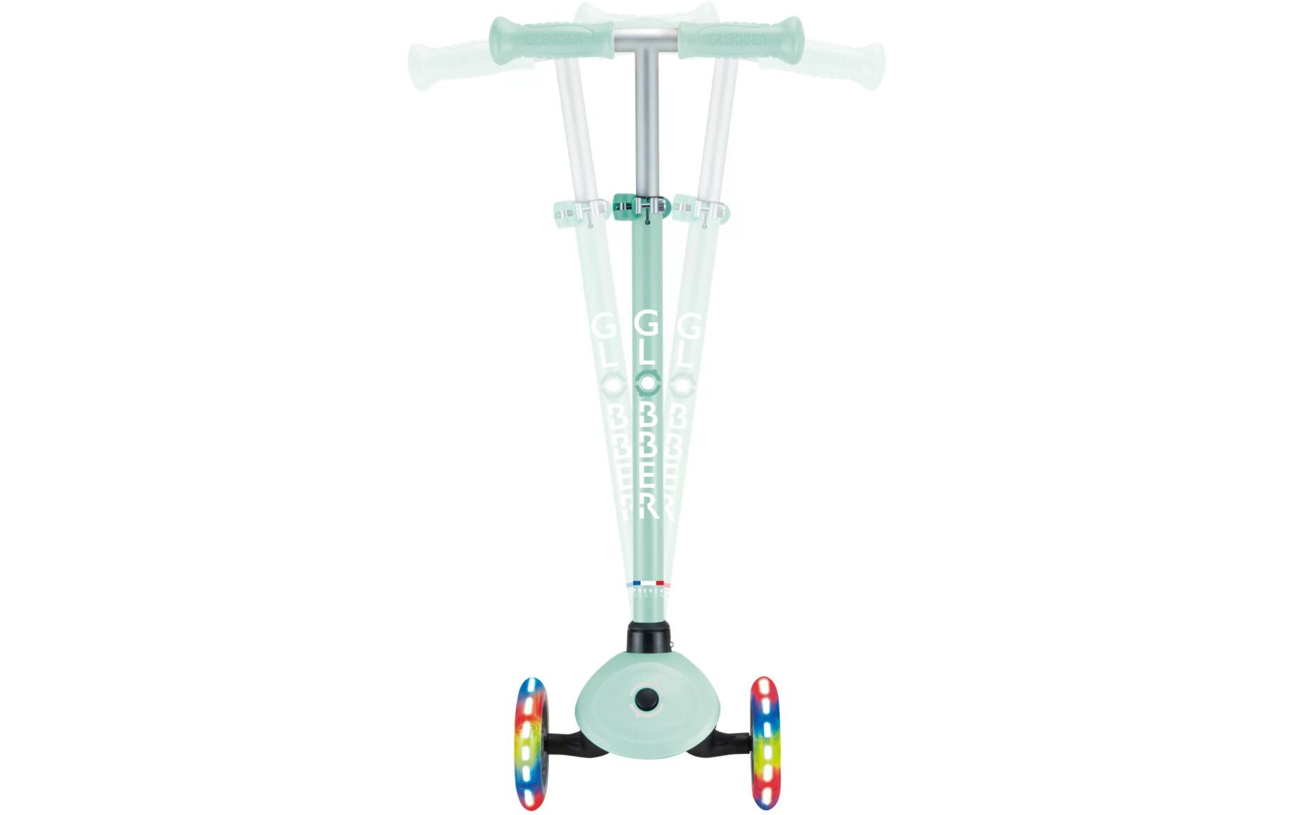 Scooter Primo Lights Mint3-Rad-Roller mit Beleuchtung für Kinder