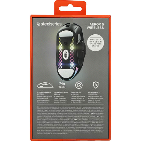 SteelSeries Aerox 5 trådløs gaming mus