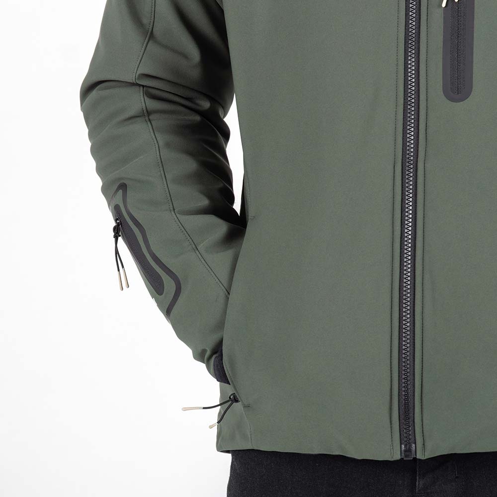 knox - Veste zippée Dual Pro Olive