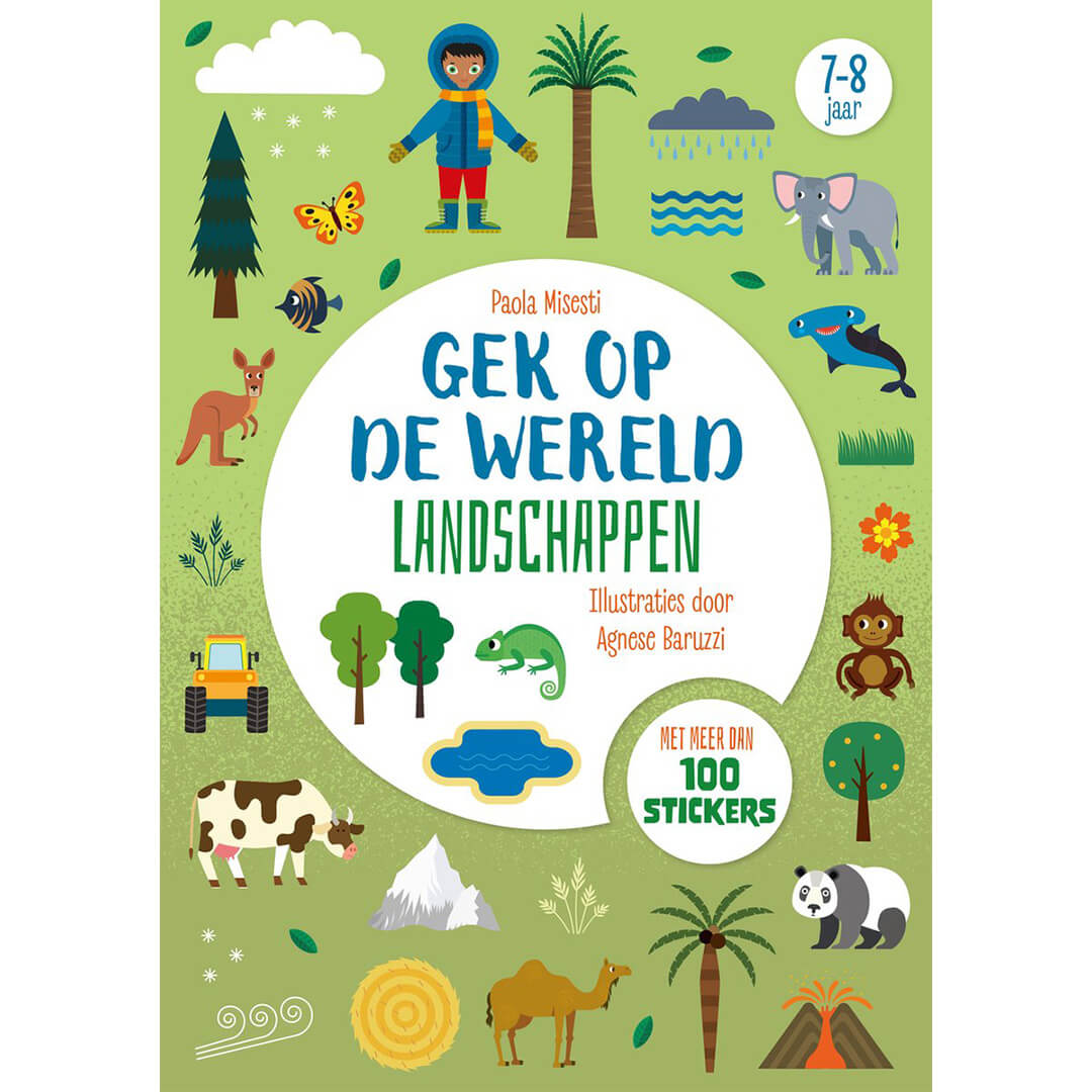 Uitgeverij rebo gek op de wereld - landschappen