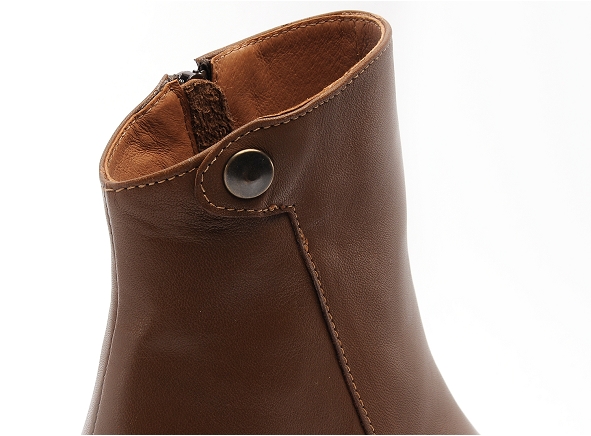 Golden brown boots bottine plates femme 500 marron