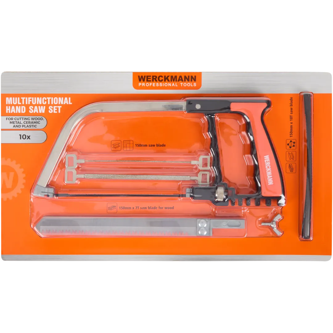 Werckmann handzaagset 10-delig