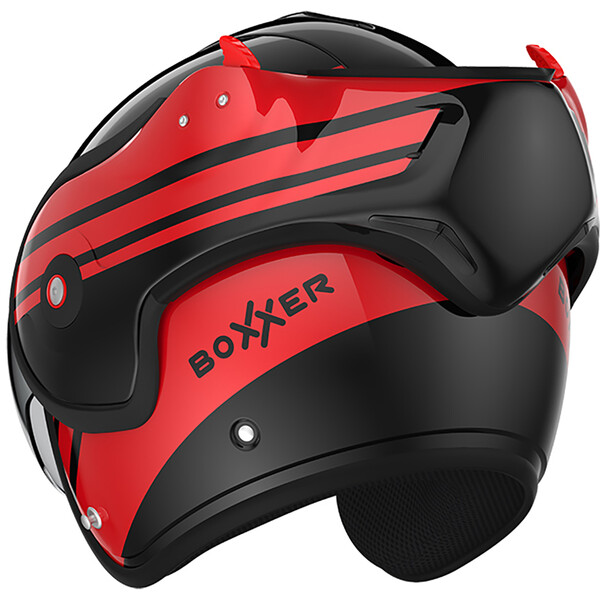 Roof - Casque Boxxer Sting Noir / Rouge