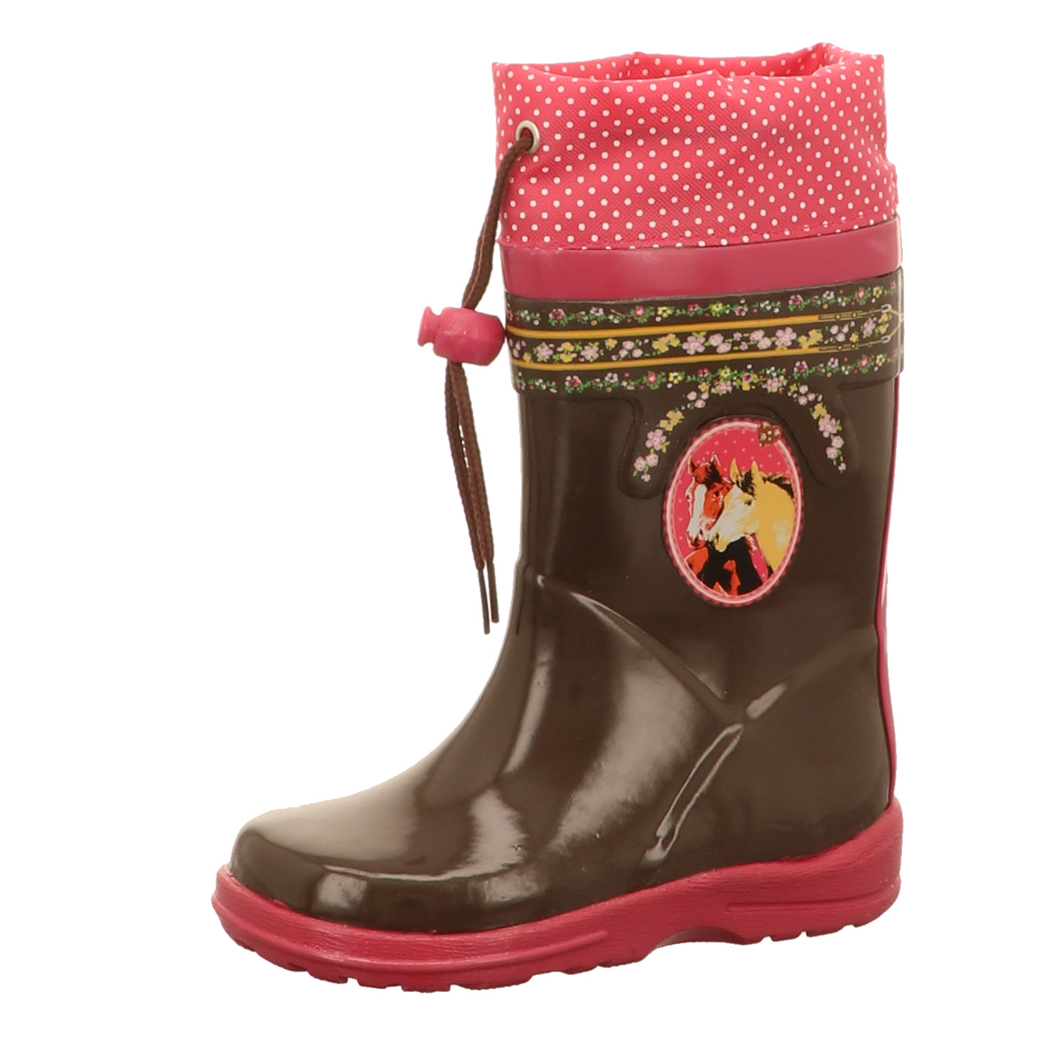 Pölking Gummistiefel braun