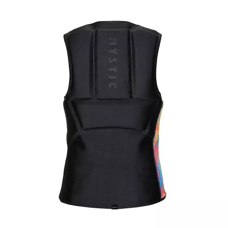 Gilet impact kitesurf/windsurf femme MYSTIC Ruby Front Zip Dark Grey