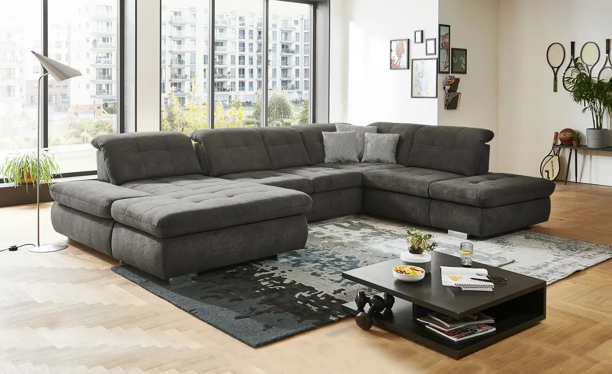 Lounge Collection Wohnlandschaft mit verschiedenen Funktionen Spencer