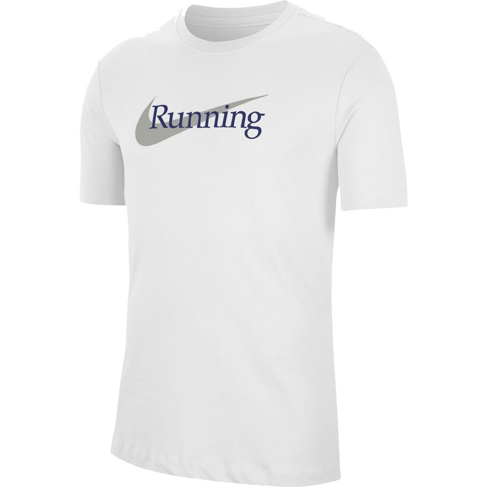 Nike Dri-Fit Running T-Shirt Herren weiß