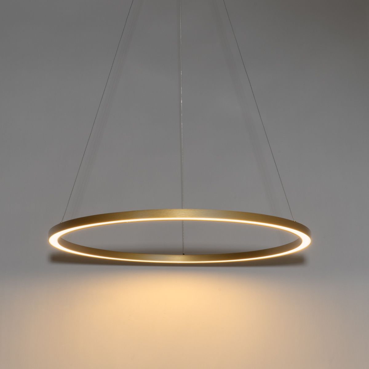 Hanglamp goud 80cm incl. LED 3-staps dimbaar - Girello