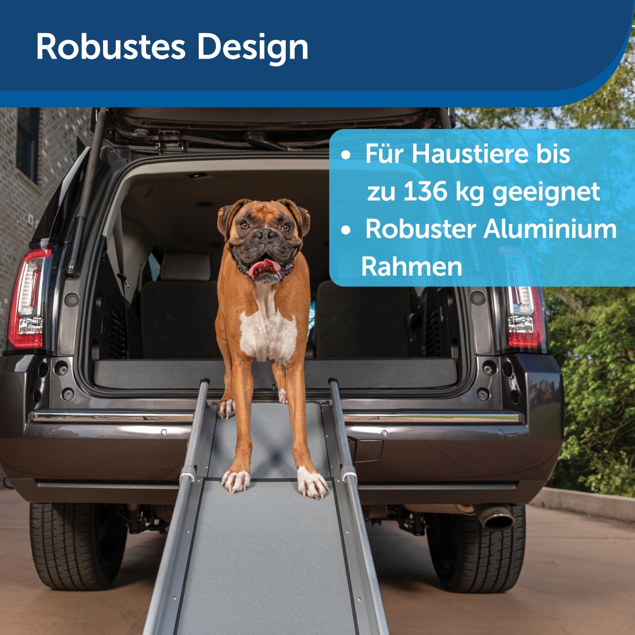PetSafe Happy Ride Teleskop-Hunderampe L