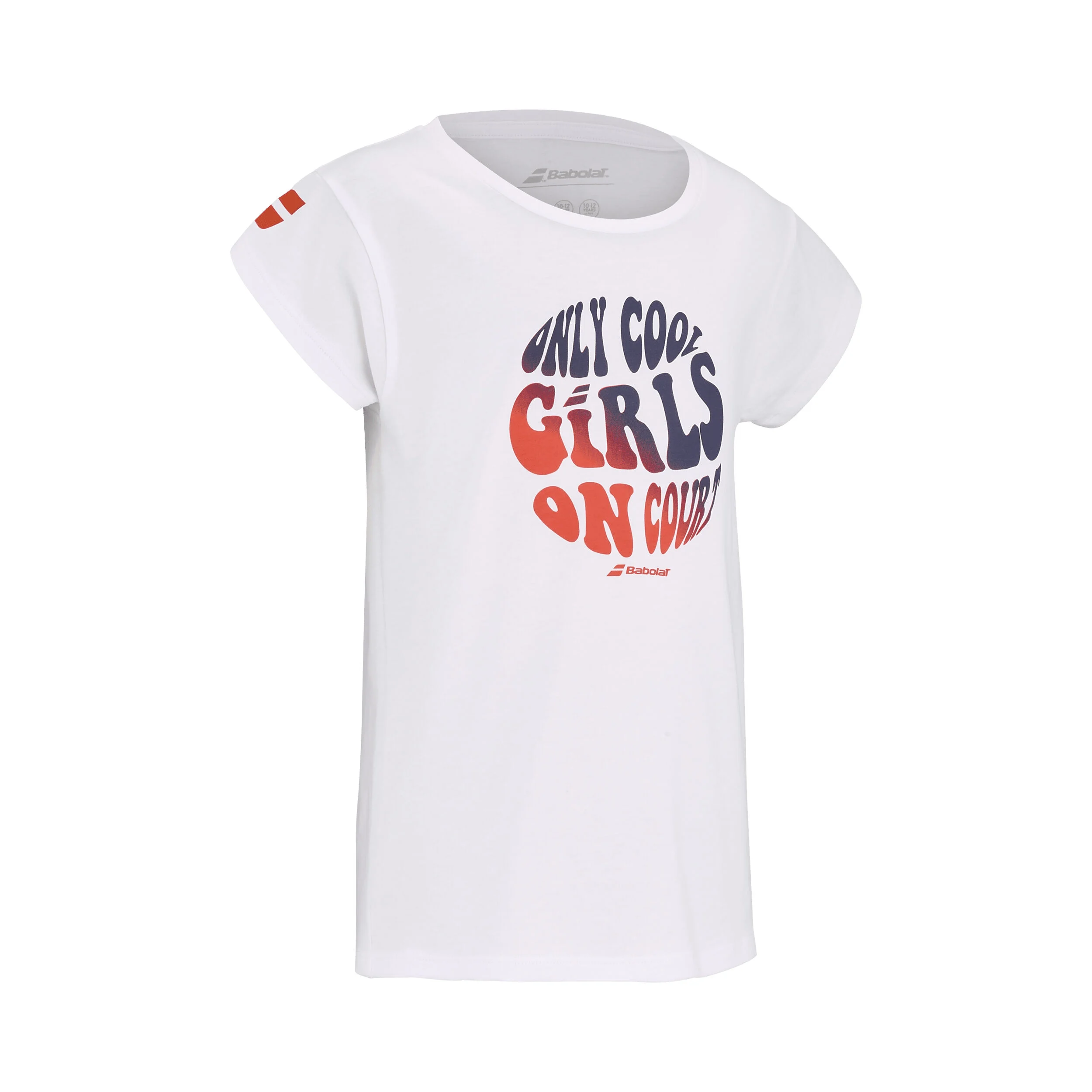 Babolat Exercise T-shirt Filles - Blanc , Multicouleur