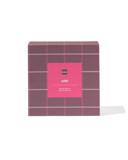 bougies d'ambiance wild - lot de 18