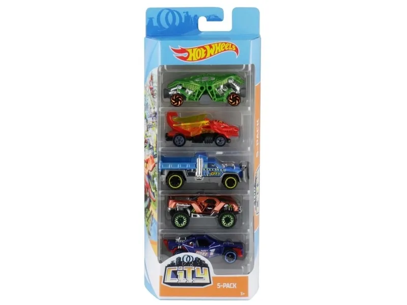 Hot Wheels 5-pack