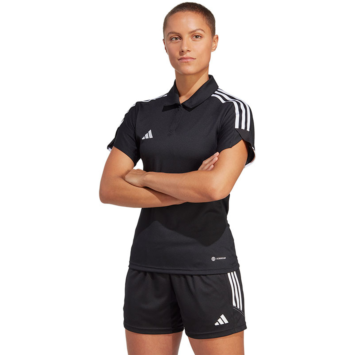 adidas Tiro 23 League Polo Trainingsset Dames