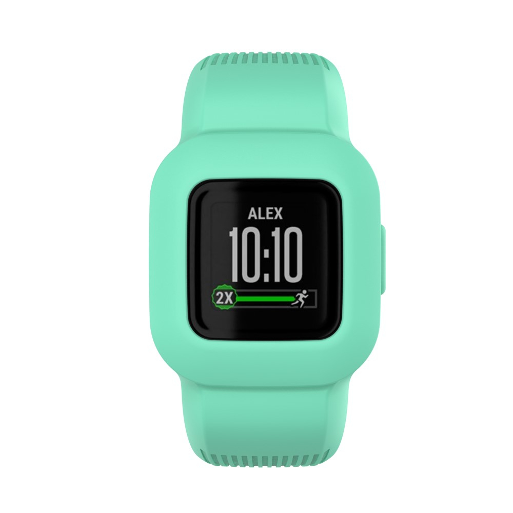 (Gr. XS) Garmin Vivofit JR 3 Ersatz Silikon Sport Armband (Gelenkumfang: 125mm) - Türkis